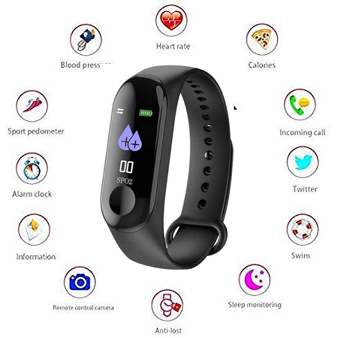 Mi fitness outlet band m3