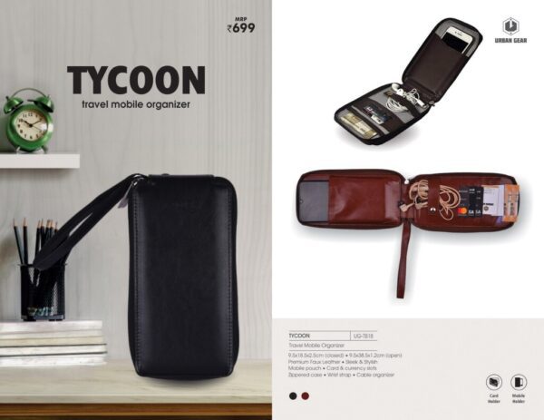 Buy the best quality Travel Mobile Organizer- Tycoon online in india at affordable price and with wide range of color and customization available.