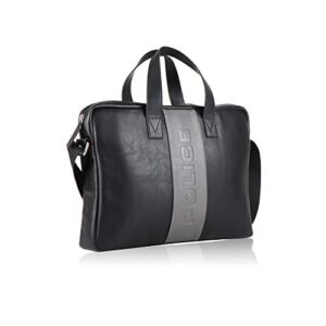 Buy the best quality POLICE Iconic 15 inch Briefcase Black Stylishly Laptop Briefcase Bags for Men Women Designed for Office and Casual Wear.