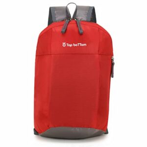 Buy the best quality top bottom quechua bag casual water resistant backpack unisex red color online in india at affordable price with different color.