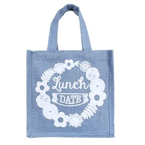 Qualicorp Lunch Bag | Reusable Jute fabric tote bag in india for corporate gifting with affordable price and best quality.