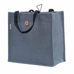 Qualicorp Button and Loop Eco Friendly Jute Bag in bangalore with affordable price and with wide range.