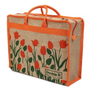 Qualicorp Eco Reusable Print Jute Cloth Shopping Bags in bangalore with affordable price and wide range.