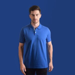UCB POLO T-SHIRT POLYSTER COTTON BLUE (Royal) for corporate gifting in bangalore with affordable price and best quality.