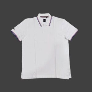 ARROW POLO T-SHIRT WHITE WITH RED and white tipping color for corporate gifting in bangalore with affordable price and best quality.