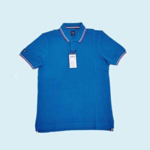 ARROW POLO T-SHIRT ROYAL BLUE WITH RED AND WHITE TIPPINGS COLOR for corporate gifting in bangalore with affordable price and best quality.