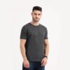 RARE RABBIT ROUND NECK T-SHIRT UNISEX- CHARCOAL MELANGE COLOUR for corporate gifting in bangalore with affordable price and best quality.