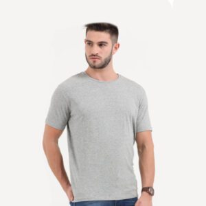 RARE RABBIT ROUND NECK T-SHIRT UNISEX- GREY MELANGE COLOUR for corporate gifting in bangalore with affordable price and best quality.