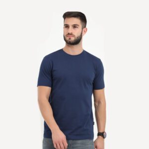 RARE RABBIT ROUND NECK T-SHIRT UNISEX- NAVY BLUE COLOUR for corporate gifting in bangalore with affordable price and best quality.