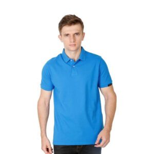 RARE RABBIT POLO TEE UNISEX DARK BLUE color for corporate gifting in bangalore with affordable price and best quality.