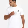 Hummel Kevins Men Cotton White T-Shirt for corporate gifting in bangalore with best quality and price.