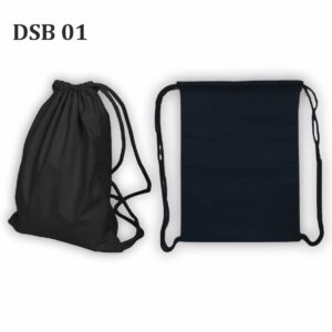 Buy the Qualicorp Drawstring Bag Black online with Dimensions: 36 x 50 cm at affordable price in india and wide range of color and customization.