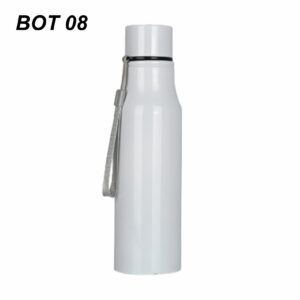 Qualicorp  stainless steel  Water Bottle (white, 500ml) BOT 08