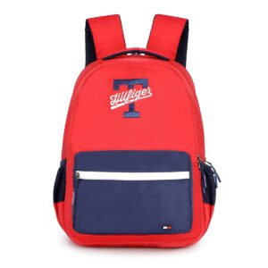 Tommy Hilfiger Jadon Laptop Backpack Red and Navy, Buy the best qulity tomy hilfiger laptop bags at affordable price in india.