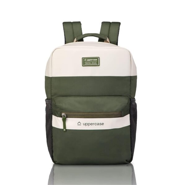 Buy the best quality uppercase Medium 17 Ltrs Vegan Leather Laptop Backpack online in india at affordable price and with wide range of color opt.