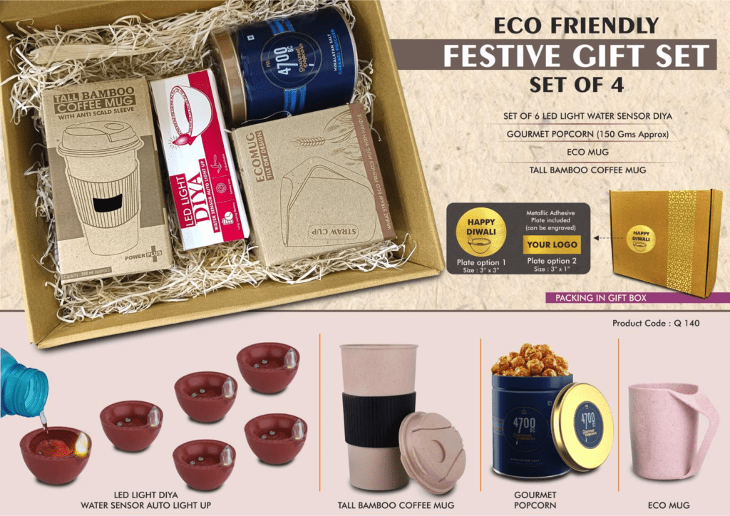 Eco friendly festive gift set