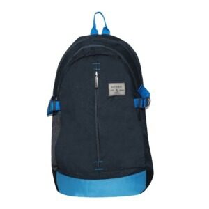CARTHORSE Backpack with blue and grey water-resistant material