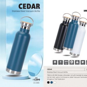 CEDAR Stainlesss SteelVaccum Bottle