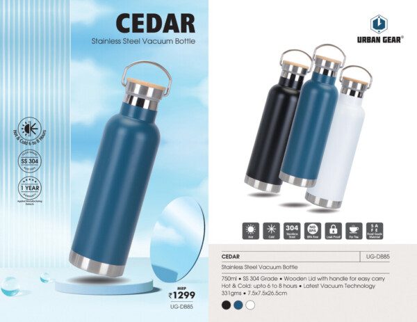 CEDAR Stainlesss SteelVaccum Bottle