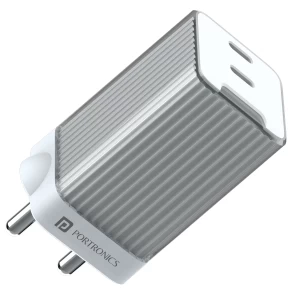PORTRONICS ADAPTO 4 DUAL PARTS HIGH POWER PD CHARGER