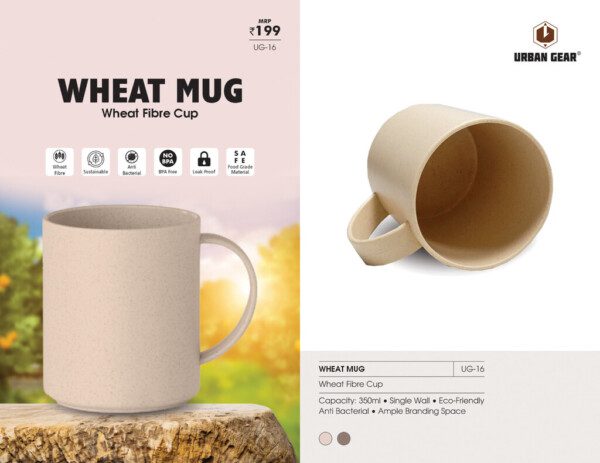 WHEAT MUG Wheat Fibre Cup