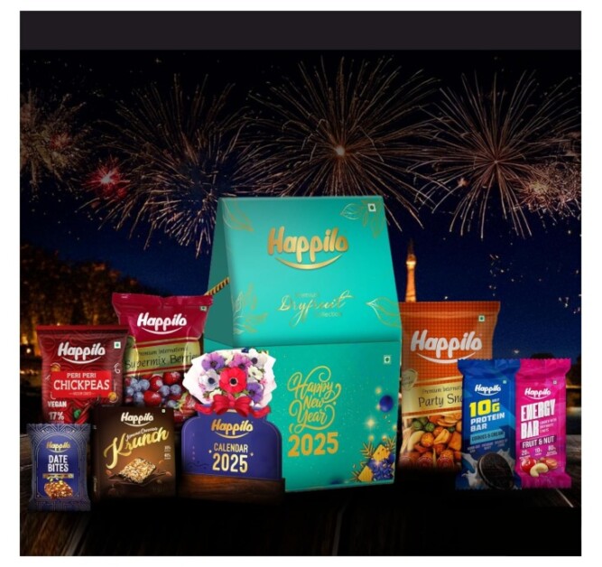 Happilo Dry Fruit Celebration Gift Box