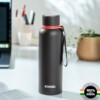 Borosil Hydra trek 2 - black water bottle