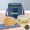 BOROSIL MICROWABLE GLASS LUNCH BOX | 2pcs
