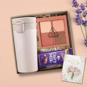 Premium 4in1 Blush Coffee Mug Gift Set