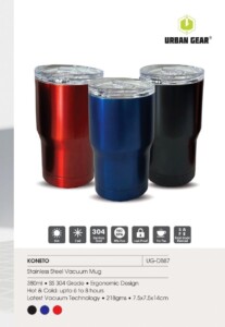 UG Exclusive KONETO 380ml vacuum mug