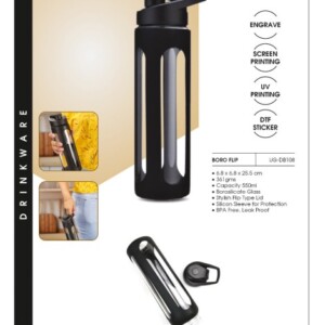 UG bold BOROFLIP 500ml bottle & sleeve