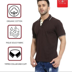 Scott organic polo tshirt