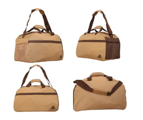 Adidas bold Tan-Brown 36L Duffel Bag