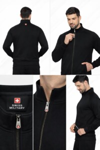 SwissMilitary bold 280gsm Zipper Jacket