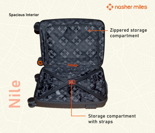 Nasher Miles bold 20-Inch Cabin Trolley