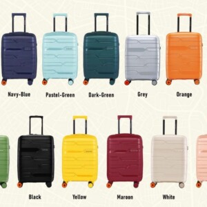 NasherMiles Paris 3Pcs bold Luggage Set