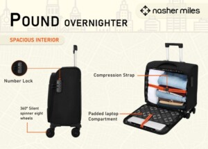 NasherMiles Pound bold 40L Overnighter