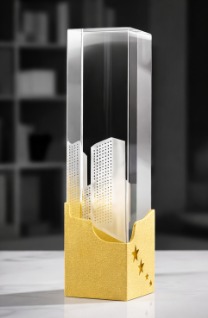 Premium bold Crystal Trophy (CRT-2)