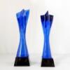Premium Blue Crystal bold Trophy (crt-10)
