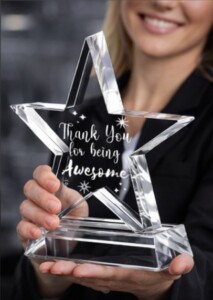 Star Crystal Luxury Trophy (crt-21)