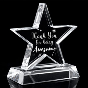 Star Crystal Luxury Trophy (crt-21)