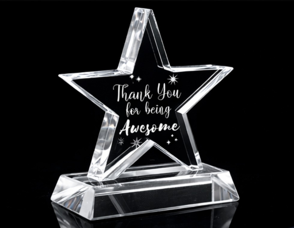 Star Crystal Luxury Trophy (crt-21)