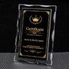 Elite Black Certificate Plaque (crt-24)
