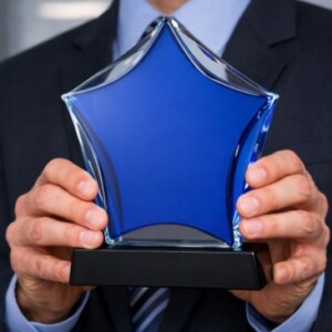 Blue Star Luxury Crystal Award (crt-23)