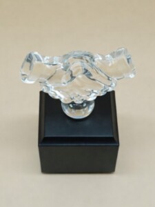 Crystal luxury Handshake Trophy crt-55