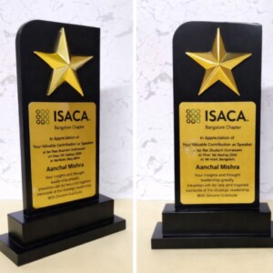 Elegant Wooden Star Plaque - NWD83