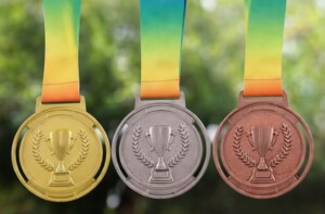 Premium Trophy Design Medal 3 series