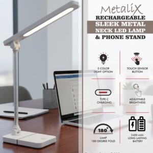 Metalix Rechargeable bold 2in1 LEDLamp