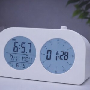 Luxurious 2in1 Bubble Table Clock