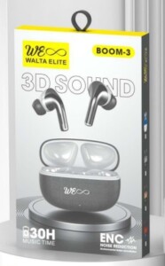 BOOM-3 Wireless Earbuds by Walta Elite